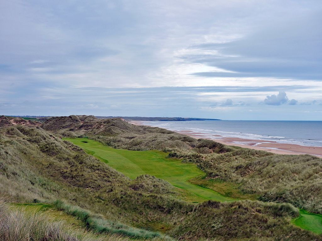 14th Hole at Trump International Golf Links Scotland (445 Yard Par 4)